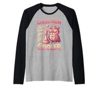Chess Mom Like A Normal Mom But Cooler Raglan Baseball Tee