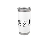 Chess Motivation Chess Enthusiast Board Game Stainless Steel Insulated Tumbler