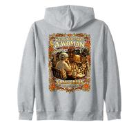 Chess Never Underestimate A Woman in Her Seventies Zip Hoodie