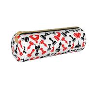 Chess Pattern Pencil Case Holder,School Stationery Supplies Pen Organiser Cute Pencils Bag for Students