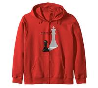 Chess Pawn Motivational Quote - Mindset Is Everything Zip Hoodie