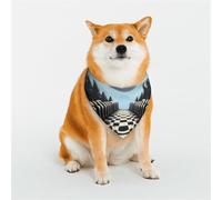Chess Pet Scarf Stylish Triangle Bid Scarf Bandana Pet Accessory,Washable Pet Kerchief for Girl Boy Dogs or Cats Medium