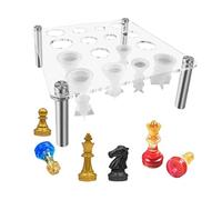 chess piece holder, chess mold holder, 17x17x8cm parts making accessory for modern art, professional home supplies, daily repair kit, unit