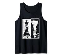 Chess Piece King Japanese Aesthetic Mind Sport Game Chess Tank Top