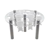 Chess Piece Mould Holder - Compact Storage for Resin and Silicone Moulds, Ideal Chess Piece Organiser | Chess Mould Stand, Craft Mould Display Stand, Sturdy Chess Accessory Making