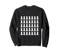 Chess Piece pattern, rook chessboard Sweatshirt