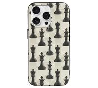 Chess Piece Printed Phone Cover Case Compatible with iPhone 16/16 Plus/16 Pro/16 Pro Max/16 E Funny Lightweight TPU Phones Protector
