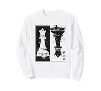Chess Piece Queen Japanese Aesthetic Mind Sport Game Chess Sweatshirt