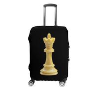 Chess Piece Queen Luggage Cover Washable Suitcase Protector Anti-Scratch Suitcase Covers Fits 18-32 Inch S
