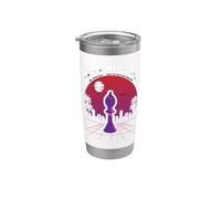 Chess Piece The Bishop Funny Halloween Matching Costume Stainless Steel Insulated Tumbler