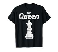 Chess Piece The Queen Shirt Halloween Matching Costume T-Shirt