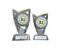 Chess Pieces Award Triumph Resin Sports Trophy Engraved Free (150mm) (125mm)