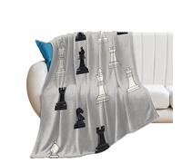 Chess Pieces Cute Throw Blanket Super Soft Blankets for Fall And Winter Couch Sofa Bedroom 50"*60"(130 * 150cm)