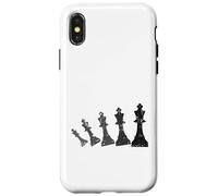 Chess Pieces in Motion Case for iPhone X/XS