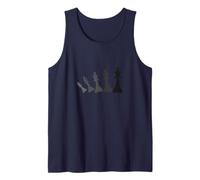 Chess Pieces in Motion Tank Top