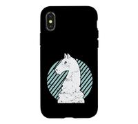Chess Pieces with Modern Design Case for iPhone X/XS