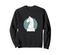 Chess Pieces with Modern Design Sweatshirt