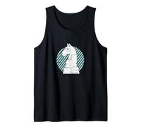 Chess Pieces with Modern Design Tank Top
