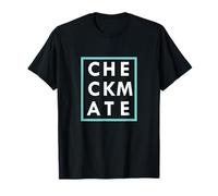 Chess Player Checkmate Modern Checker Typography Gift T-Shirt