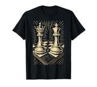 Chess Player Chess Board King Queen Enthusiast T-Shirt