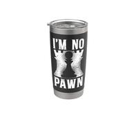 Chess Player Chess Piece Vintage Pawn Stainless Steel Insulated Tumbler