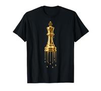 Chess Player Drip Liquid Art Player Fan Lover Master T-Shirt