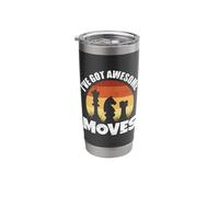 Chess Player I've Got Some Awesome Moves Board Game Stainless Steel Insulated Tumbler
