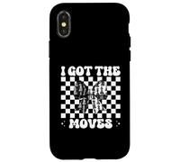 Chess Player Master Chess Girl Mom Coquette I Got The Moves Case for iPhone X/XS