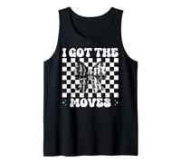 Chess Player Master Chess Girl Mom Coquette I Got The Moves Tank Top