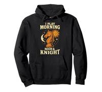 Chess Player Morning Noon Knight Chess Lovers Pullover Hoodie
