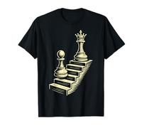 Chess Player Pawn to Queen Journey T-Shirt