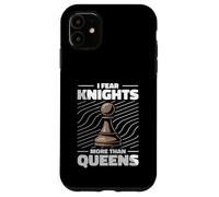 Chess Player Souvenir Pawn Knight Character Fun Tee Chessmen Case for iPhone 11