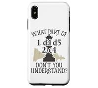 Chess Player What Part Of 1.d4 d5 2.c4 Opening Queens Gambit Case for iPhone XS Max