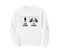 Chess Player Your Husband My Husband Wife Funny Chess Sweatshirt