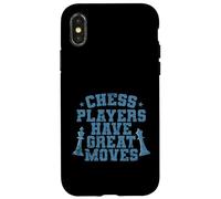 Chess Players Have Great Moves Chess Case for iPhone X/XS