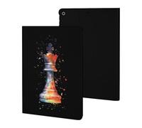 Chess Playing Piece The King Cute Tablet Case Unisex Slim Hard Protective Cover Compatible with iPad 9th/ 8th/ 7th