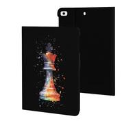 Chess Playing Piece The King Cute Tablet Case Unisex Slim Hard Protective Cover Compatible with iPad 9th/ 8th/ 7th