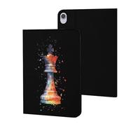 Chess Playing Piece The King Cute Tablet Case Unisex Slim Hard Protective Cover Compatible with iPad 9th/ 8th/ 7th