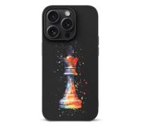 Chess Playing Piece The King Printed Phone Case Unisex Cute Trendy Cellphone Protective Cover Compatible with iPhone 15/15 Pro/15 Pro Max/15 Plus