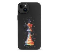 Chess Playing Piece The King Printed Phone Case Unisex Cute Trendy Cellphone Protective Cover Compatible with iPhone 15/15 Pro/15 Pro Max/15 Plus
