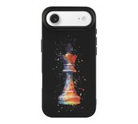 Chess Playing Piece The King Printed Phone Case Unisex Cute Trendy Cellphone Protective Cover Compatible with iPhone 17/17 Pro/17 Pro Max/17 Air