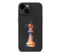 Chess Playing Piece The King Printed Phone Case Unisex Cute Trendy Cellphone Protective Cover Compatible with iPhone 15/15 Pro/15 Pro Max/15 Plus