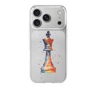 Chess Playing Piece The King Printed Phone Case Unisex Cute Trendy Cellphone Protective Cover Compatible with iPhone 17/17 Pro/17 Pro Max/17 Air