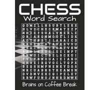 Chess Puzzle Word Search Book - large print: Word Searches in Large Print about Chess Strategy, Tactics, and Classic Terms | 8.5x11 inches, 110 pages ... gift for calm breaks and focused fun.