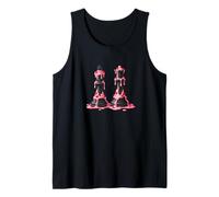 Chess Queen King Valentines Day Ice Cream Drip Heart Tank Top
