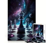 Chess Queen of Universe Puzzles for Adults 1000 Piece Memory Enhance Soft Distraction Accurate Cut Perfect Xmas (38x26cm)
