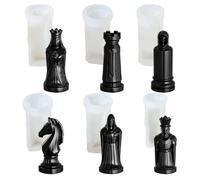 Chess Resin Mold 6-Piece Handmade Crafts Making Tools