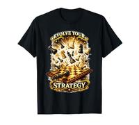 Chess Retro Chess Game Gift King Matt Checkmate T-Shirt