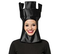 Chess Rook Costume Mask Adult One Size