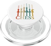 Chess Rook Pawn Bishop Checkmate Chessboard PopSockets PopGrip for MagSafe